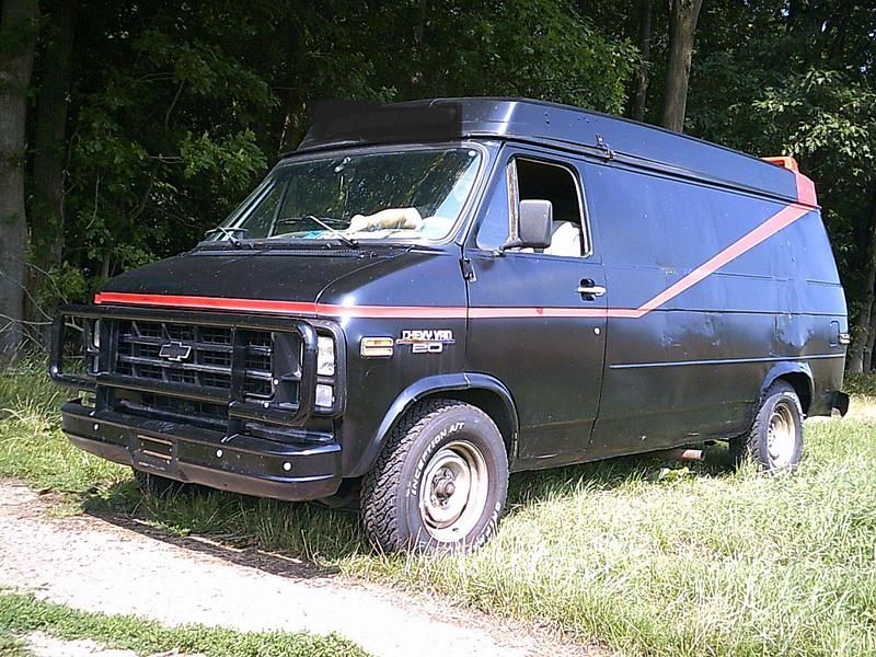 Gebraucht GMC Vandura 165 PS (121 kW) 1979 Schwarz Van / Kleinbus