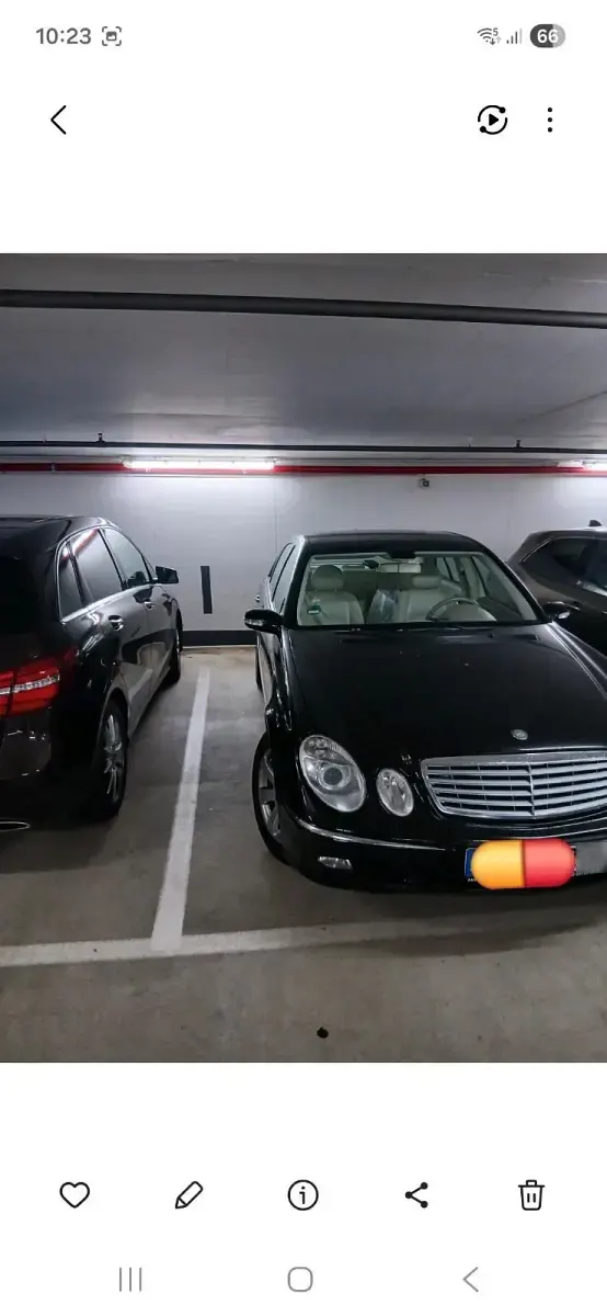Käytetty Mercedes E200 163 HP (119 kW) 2005 Musta Sedan