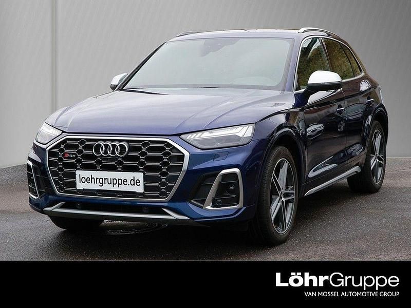 Gebraucht Audi SQ5 Design 341 PS (250 kW) 2022 Navarrablau metallic SUV