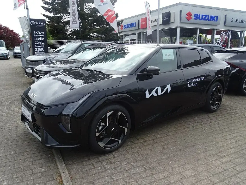 Ny Kia EV4 GT-Line 150 kW (204 HK) 2026 Sort Sedan
