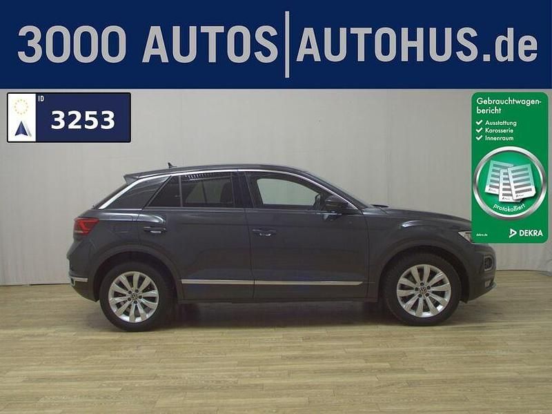 Grau Gebraucht 2021 VW T-Roc Sport SUV | 19.880 € (Guter Preis) - Bild 1/4