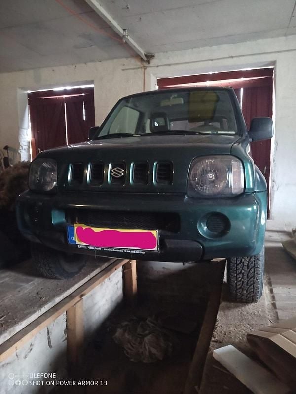 Grün Gebraucht 2003 Suzuki Jimny SUV | 4.700 € (Superpreis) - Bild 1/4