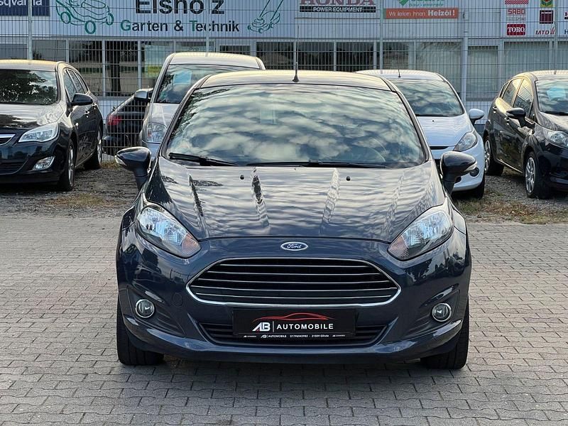 Gebraucht Ford Fiesta Trend 80 PS (58 kW) 2014 Grau Kleinwagen
