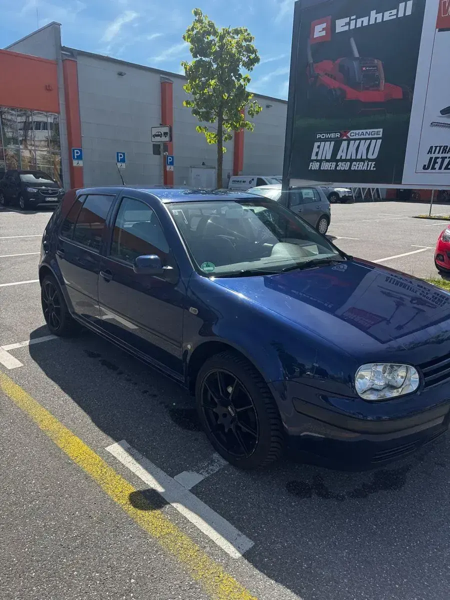 Brugt VW Golf IV Edition 105 HK (77 kW) 2000 Blå Sedan