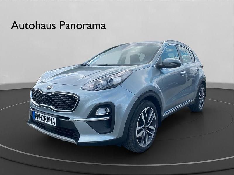 Silber Gebraucht 2021 Kia Sportage SUV | 16.990 € (Superpreis) - Bild 1/4