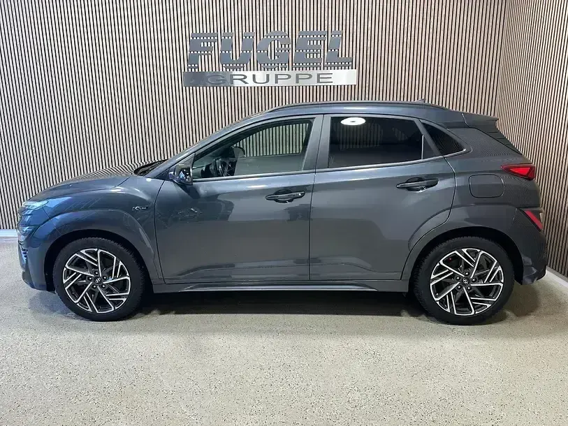 Gebraucht Hyundai Kona N Line 199 PS (146 kW) 2022 Dark knight / mic SUV