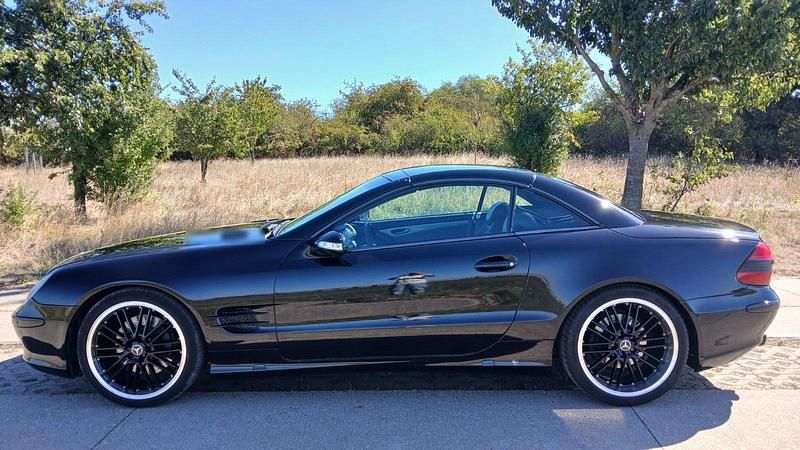 Gebraucht Mercedes SL500 306 PS (225 kW) 2002 Schwarz Cabrio