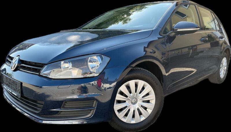 Blau Gebraucht 2016 VW Golf VII Trendline Limousine | 8.590 € (Fairer Preis) - Bild 1/4