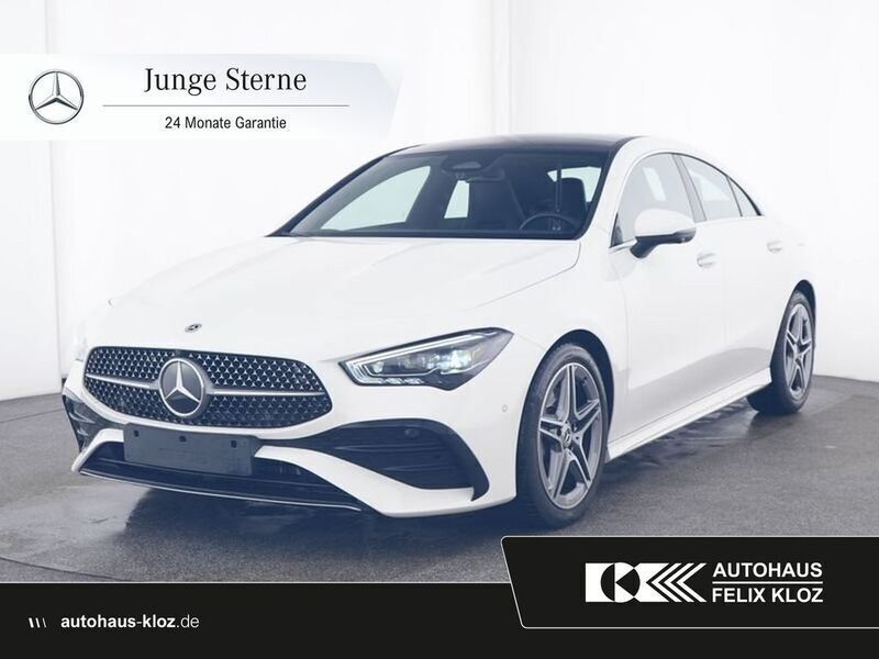 Weiß Gebraucht 2024 Mercedes CLA200 Premium Plus Limousine | 41.400 € (Teuer) - Bild 1/4