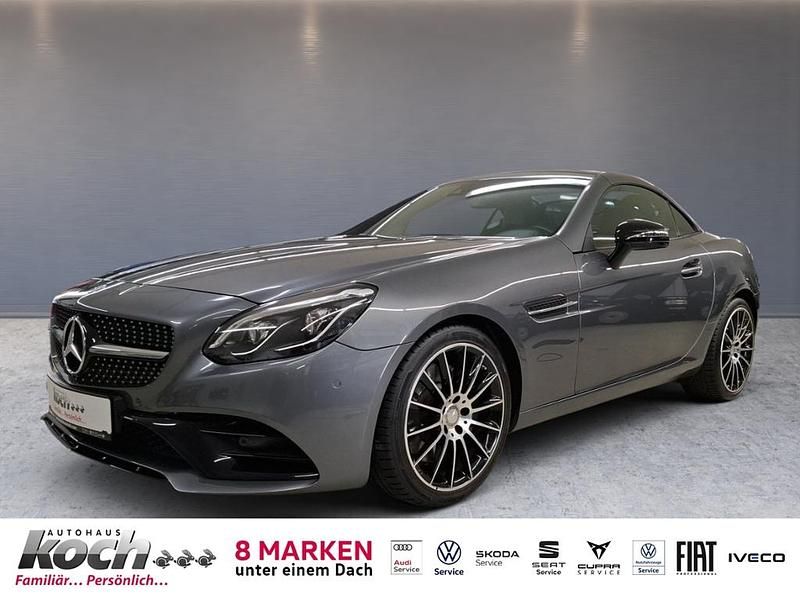 Grau Gebraucht 2016 Mercedes SLC200 AMG Cabrio | 26.790 € (Fairer Preis) - Bild 1/4