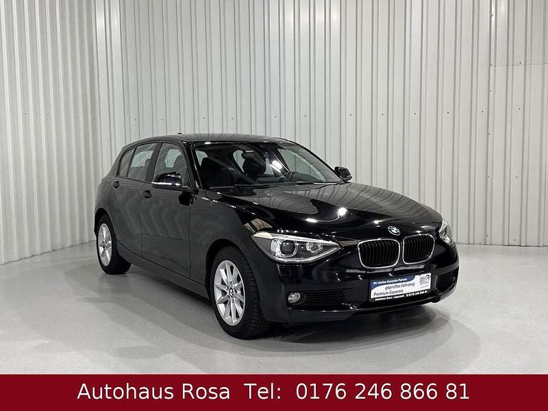 Gebraucht BMW 116 Advantage 116 PS (85 kW) 2015 Schwarz Kleinwagen