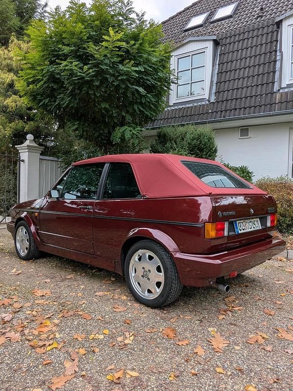 Rot Gebraucht 1992 VW Golf Cabriolet Classicline Cabrio | 17.500 € - Bild 1/4