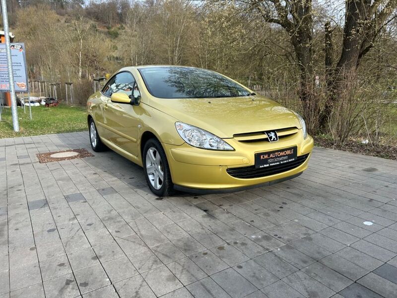 Gebraucht Peugeot 307 CC Basis 136 PS (100 kW) 2004 Gelb Cabrio