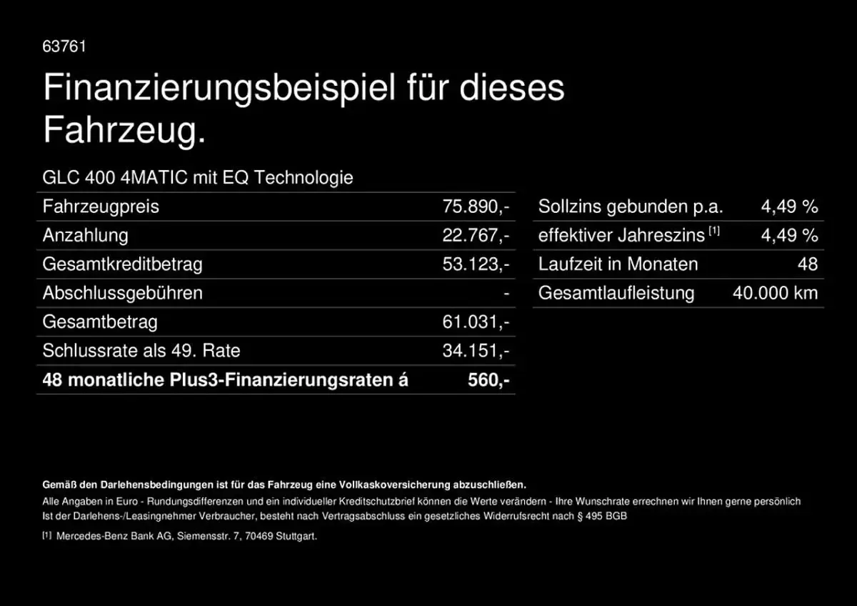 Gebraucht Mercedes GLC400d 359 kW (489 PS) 2026 Silber SUV