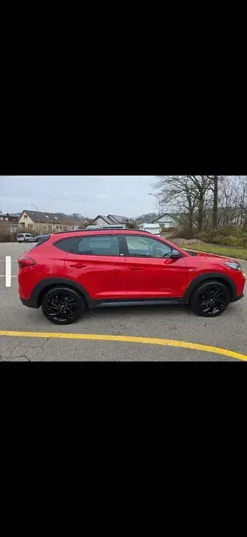 Gebraucht Hyundai Tucson N Line 177 PS (130 kW) 2020 Rot SUV