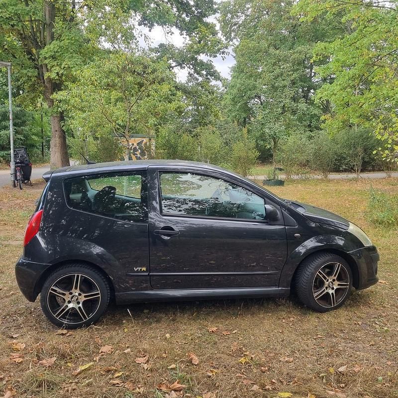 Gebraucht Citroën C2 73 PS (53 kW) 2009 Schwarz Kleinwagen
