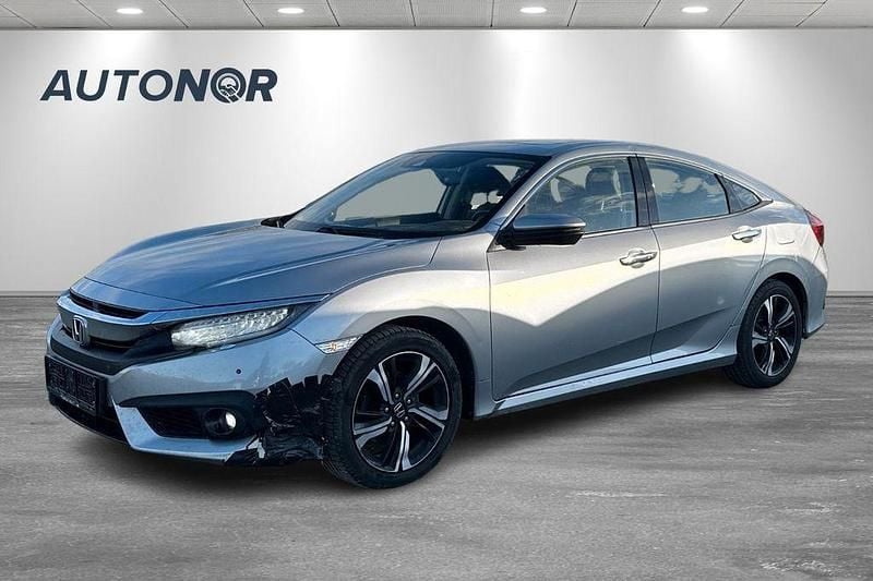 Silber Gebraucht 2020 Honda Civic Limousine | 8.000 € (Superpreis) - Bild 1/4