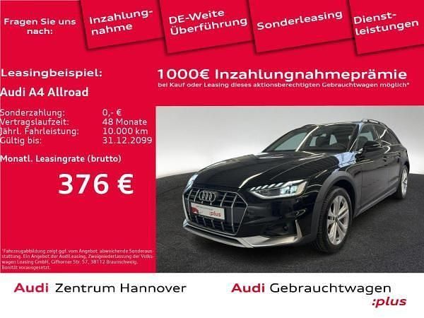 Schwarz (a2 brillantschwarz) Gebraucht 2023 Audi A4 Allroad Ambiente Kombi | 34.351 € (Superpreis) - Bild 1/4