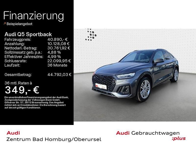 Daytonagrau perleffekt Gebraucht 2022 Audi Q5 Sportback S-Line SUV | 40.890 € (Guter Preis) - Bild 1/4