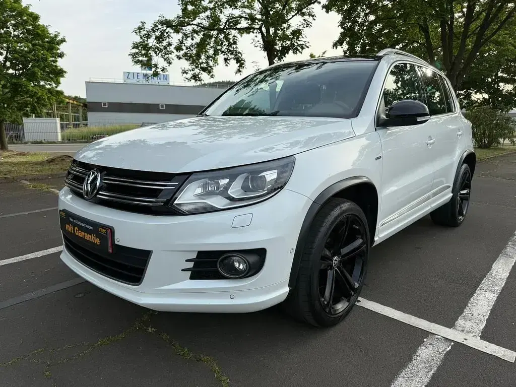 Gebraucht VW Tiguan R 177 PS (130 kW) 2015 Weiß SUV