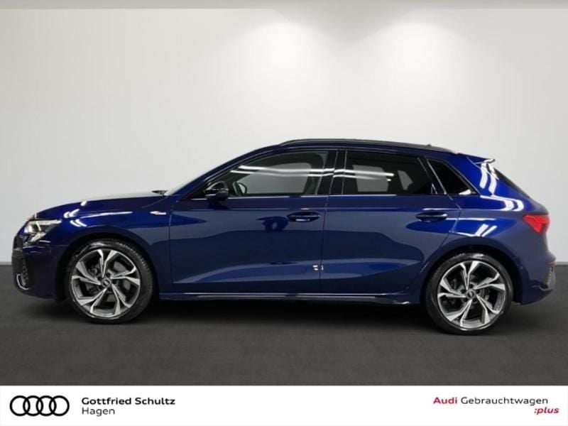 Gebraucht Audi A3 S-Line 150 PS (110 kW) 2021 Blau Limousine