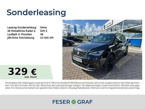 Midnight schwarz metallic Neu 2025 Seat Arona SUV | 29.980 € (Fairer Preis) - Bild 1/1