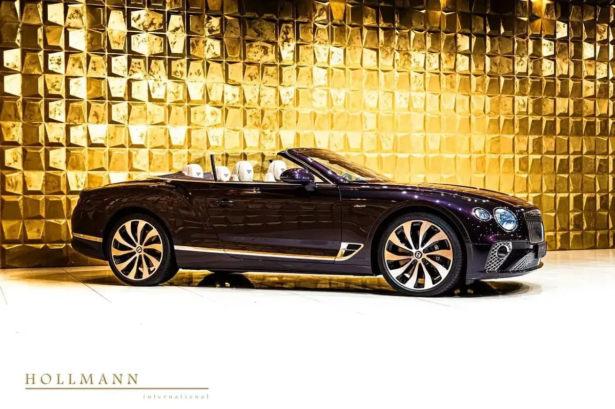 Neu Bentley Continental 549 PS (403 kW) 2026 Violett Cabrio