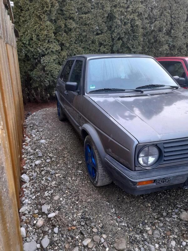 Grau Gebraucht 1989 VW Golf II Kleinwagen | 1.500 € - Bild 1/4