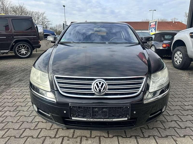 Gebraucht VW Phaeton 334 PS (245 kW) 2004 Tarantella schwarz perleffekt Limousine