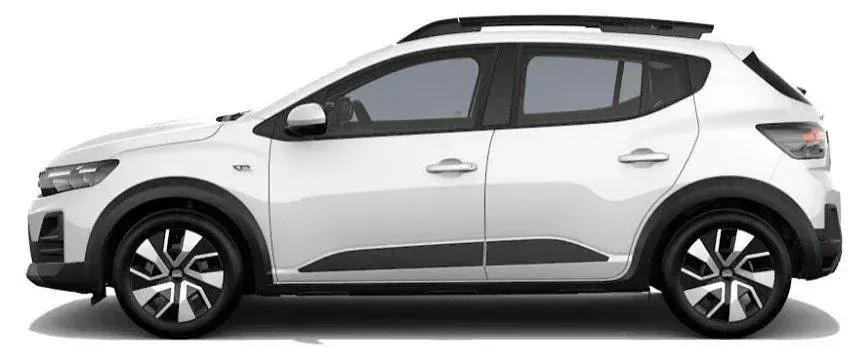 Nowe Dacia Sandero Expression 122 KM (89 kW) 2025 Biały SUV