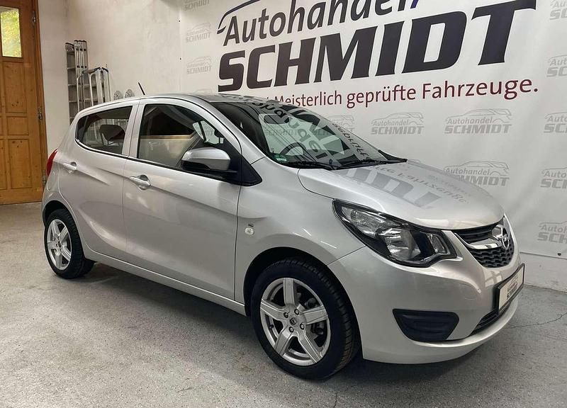 Gebraucht Opel Karl Edition 75 PS (55 kW) 2015 Argon silber/ice silver (m2) Kleinwagen