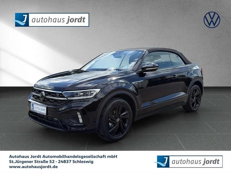 Deep black perleffekt Neu 2025 VW T-Roc Cabriolet R-line Cabrio | 40.930 € (Superpreis) - Bild 1/4
