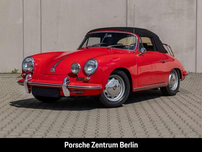 Rot Gebraucht 1964 Porsche 356 Cabrio | 164.900 € - Bild 1/4