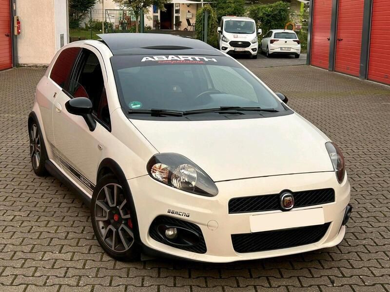 Weiß Gebraucht 2009 Abarth Grande Punto Kleinwagen | 7.499 € - Bild 1/4