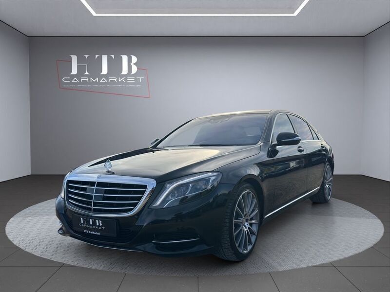 Schwarz Gebraucht 2015 Mercedes S500 Limousine | 32.990 € - Bild 1/4