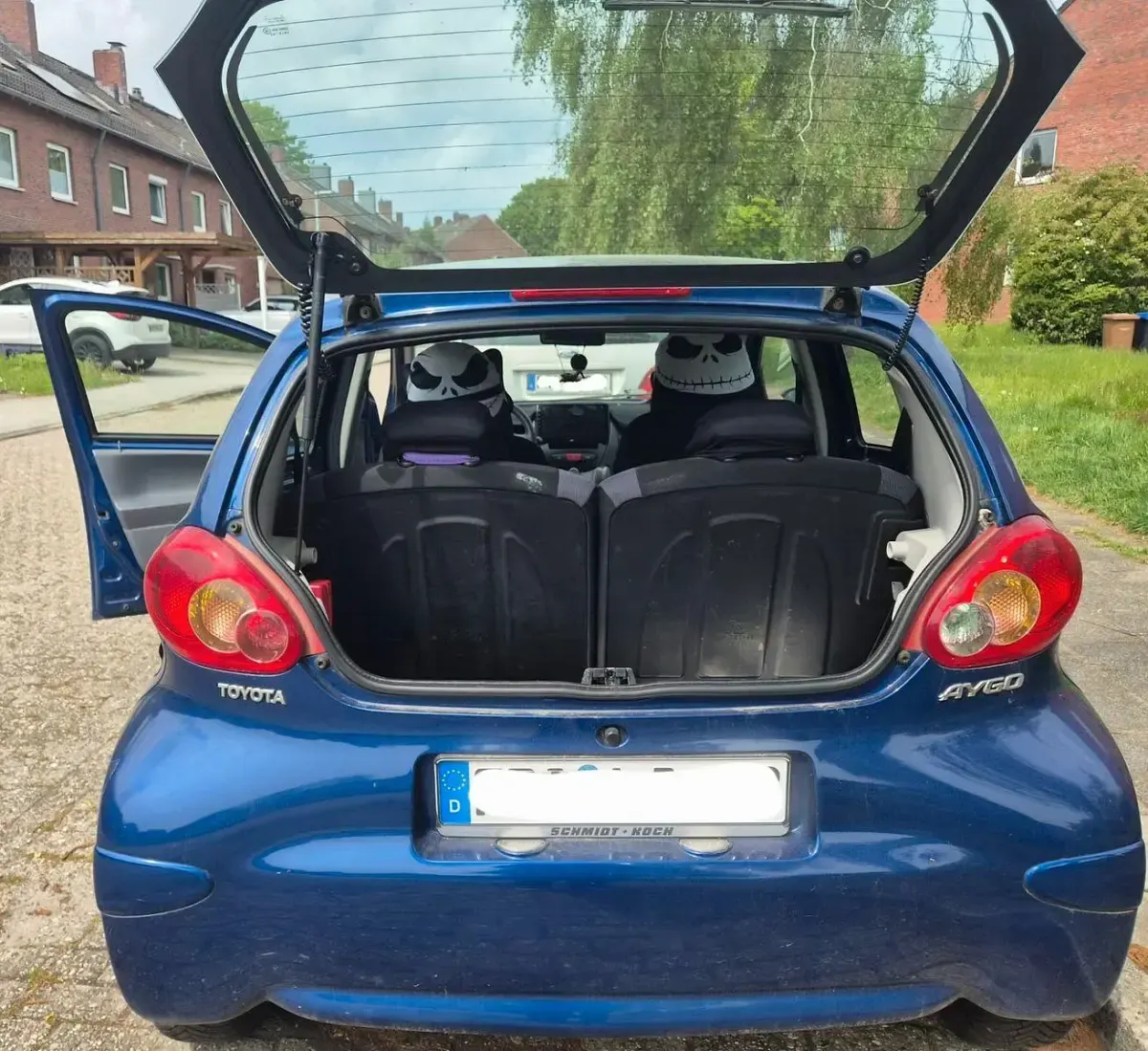 Używany Toyota Aygo 68 KM (50 kW) 2007 Niebieski Hatchback