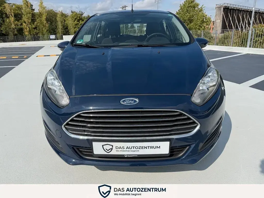 Gebraucht Ford Fiesta SYNC Edition 60 PS (44 kW) 2014 Blau Kleinwagen