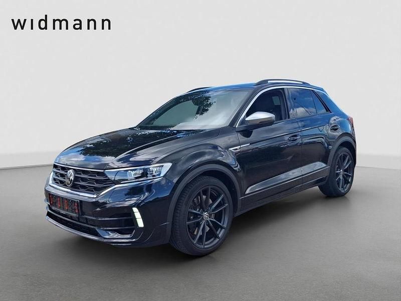 Schwarz metallic Gebraucht 2021 VW T-Roc R SUV | 31.850 € (Etwas zu teuer) - Bild 1/4