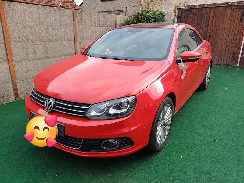 Rot Gebraucht 2014 VW Eos Cup Cabrio | 12.700 € (Fairer Preis) - Bild 1/4