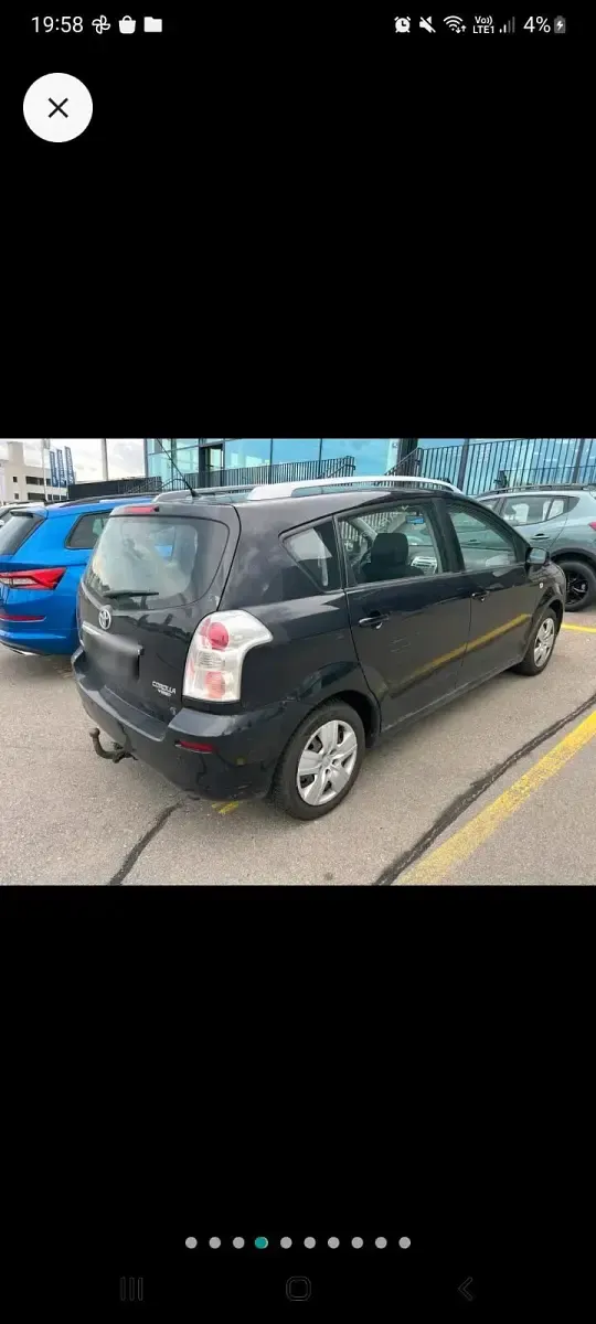 Gebraucht Toyota Corolla 129 PS (94 kW) 2007 Schwarz Kombi