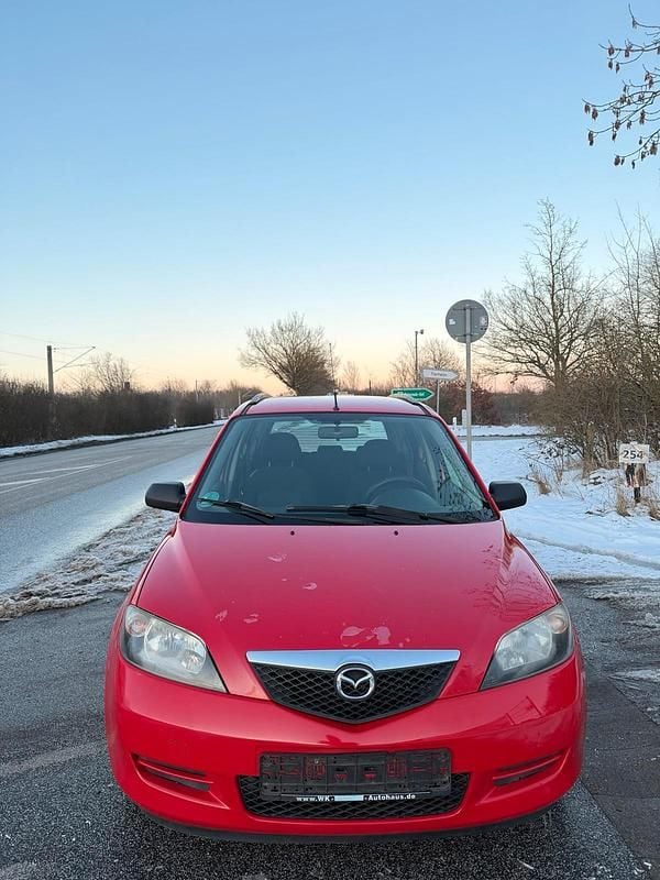 Gebraucht Mazda 2 80 PS (58 kW) 2004 Rot Kleinwagen