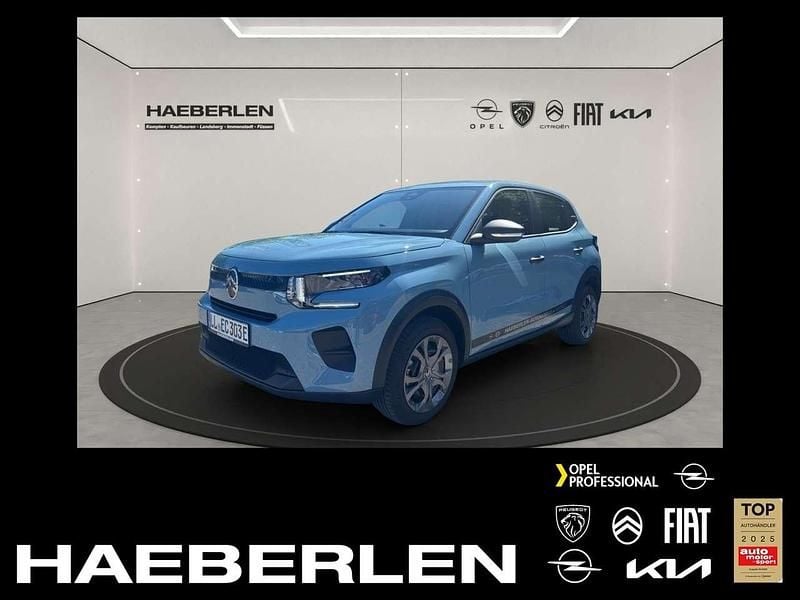 Neu Citroën e-C3 83 kW (113 PS) 2025 Montecarlo blau Limousine