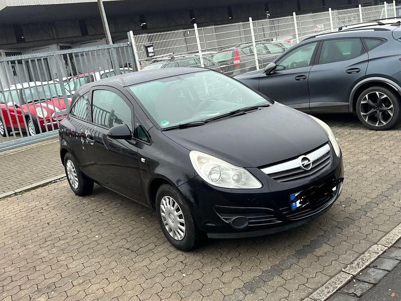 Schwarz Gebraucht 2009 Opel Corsa Edition Limousine | 999 € (Superpreis) - Bild 1/4