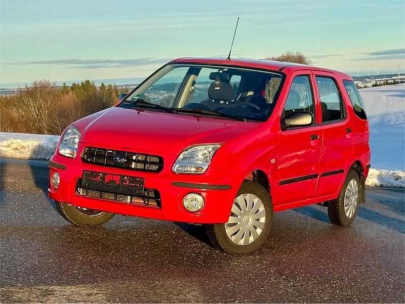 Rot Gebraucht 2003 Subaru Justy Kleinwagen | 3.200 € (Fairer Preis) - Bild 1/4