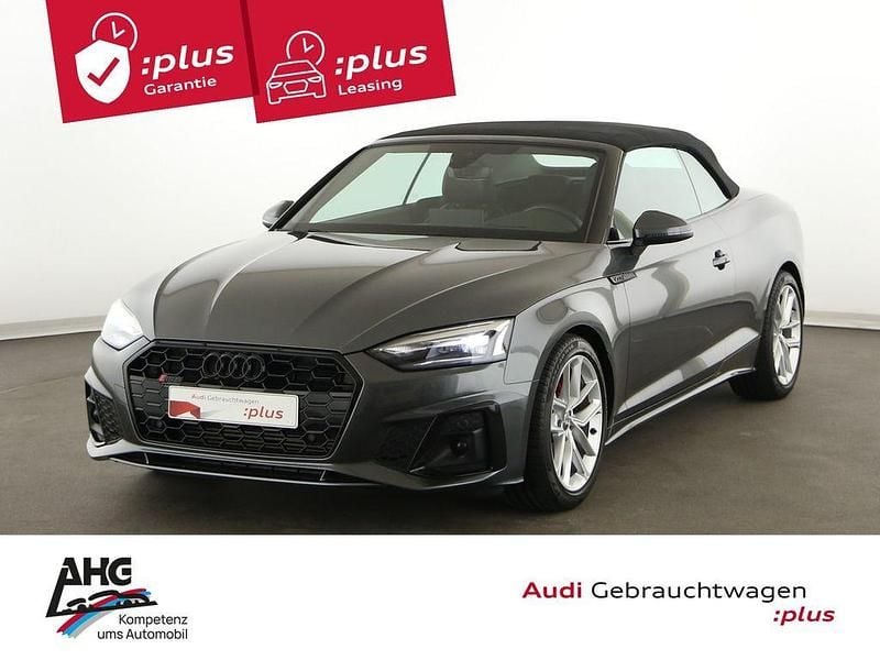 Daytonagrau perleffekt Gebraucht 2020 Audi A5 Cabriolet S-Line Cabrio | 33.988 € (Guter Preis) - Bild 1/4