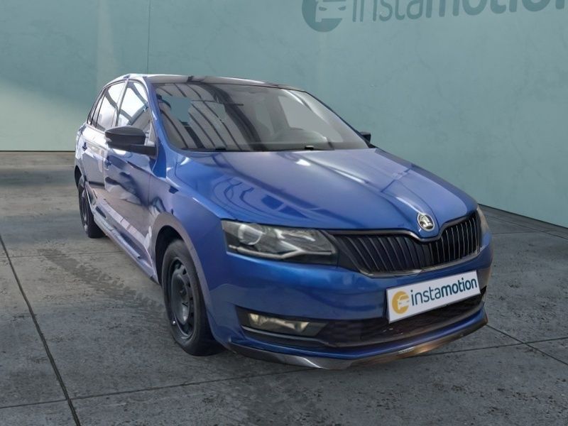 Blau Gebraucht 2019 Skoda Rapid Monte Carlo Limousine | 13.286 € (Fairer Preis) - Bild 1/4