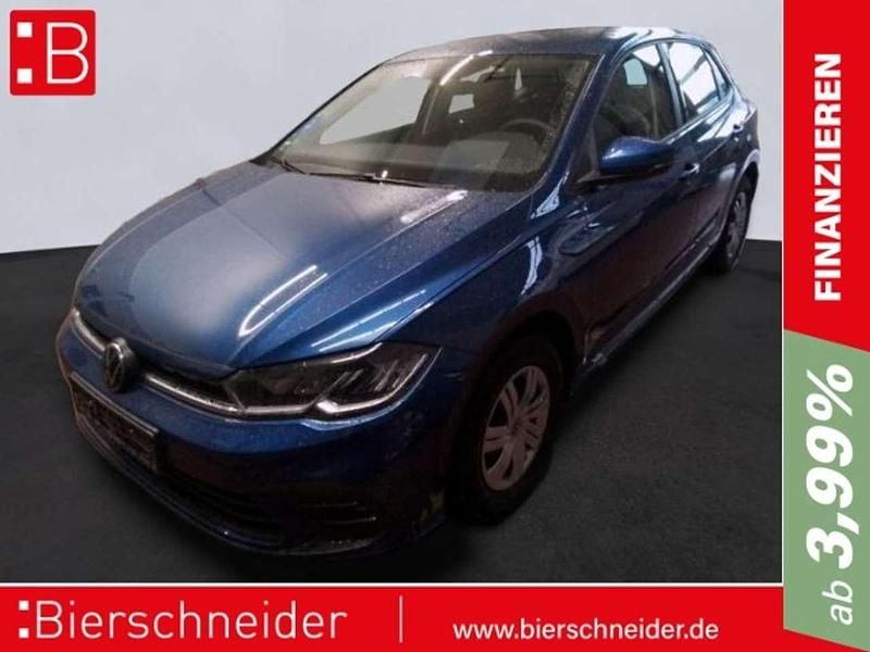 Blau Gebraucht 2022 VW Polo Basis Limousine | 15.250 € (Fairer Preis) - Bild 1/3