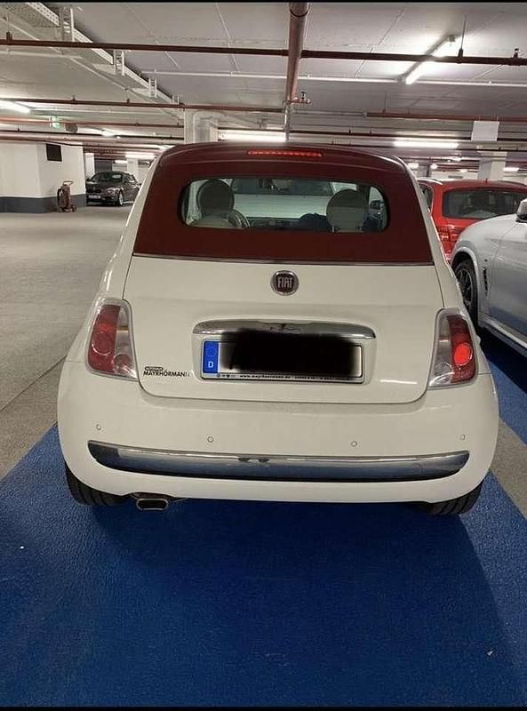 Gebraucht Fiat 500 Lounge 101 PS (74 kW) 2012 Weiß Cabrio