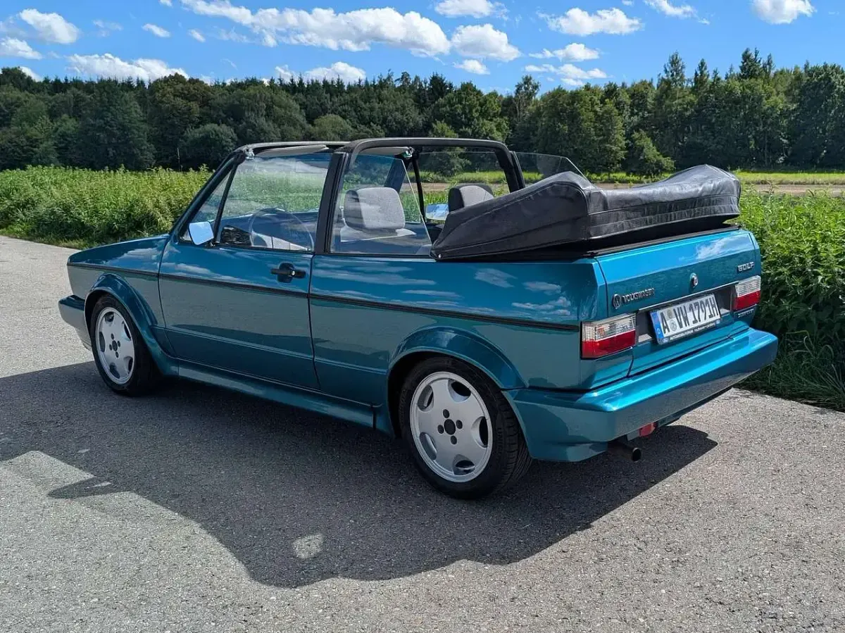 Gebraucht VW Golf Cabriolet 98 PS (72 kW) 1991 Blau Cabrio