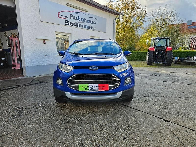 Gebraucht Ford Ecosport Titanium 125 PS (91 kW) 2016 Kinetic blau metallic SUV